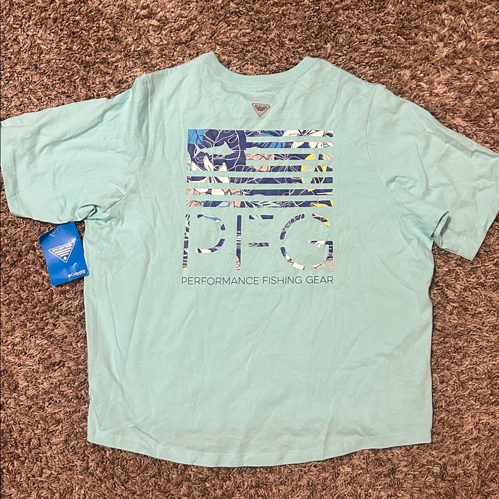 NWT Columbia Bramley Bay Tee Medium PFG